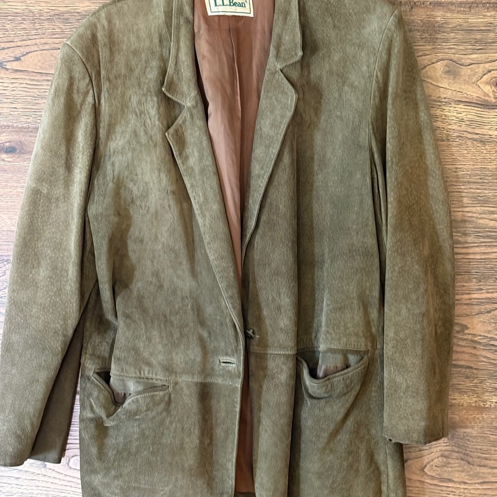 L.L. Bean Suede Jacket